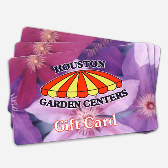 Houston Garden Centers Gift Cards